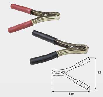 Pinze per cavi caricabatteria 120A Codice Desc. in Max Sez.