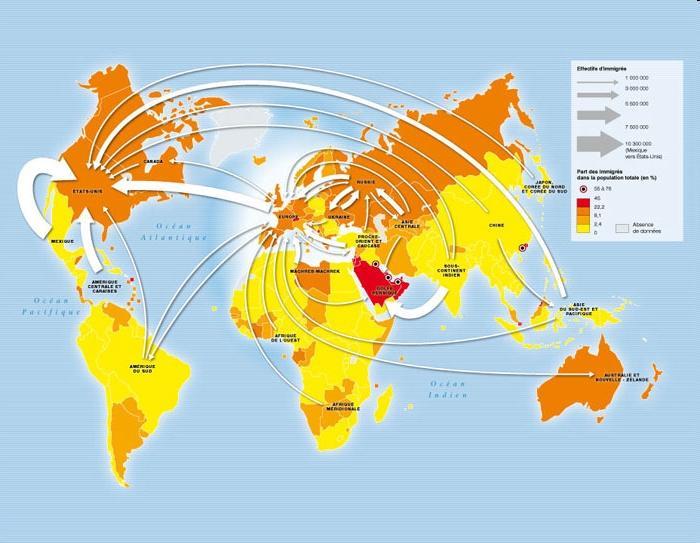 Il sesto continente Nel mondo oltre 191 milioni di persone sono migranti.