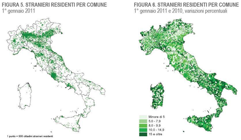 1% nati in Italia incidono per >9%