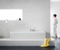 16 Hansgrohe Assortimento Comfort significa poter scegliere. Combinate questi elementi vasca e doccia per crearvi il vostro bagno da sogno.