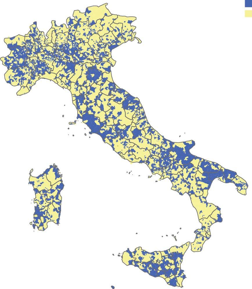 Variazione dell incidenza percentuale delle superfici edificate sulle superfici comunali,