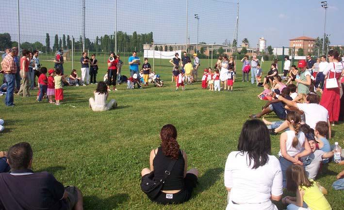 Torneo del gioco della bandiera durante la festa