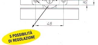 LA SCATOLA E CONTRADISTINTA DA UN BOLLINO VERDE BI450AA Binario alluminio argento ASTE DA 4MT BI4502AA Binario alluminio