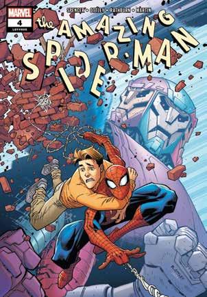 Euro 3,90 Contiene: Amazing Spider-Man #3, Spider-Man #236/237, Peter Parker: The Spectacular Spider-Man #304 AMAZING SPIDER-MAN 4 Il ritorno della Tri-Sentinella e di un altro avversario robotico!