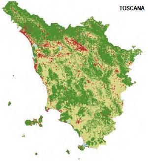 L esempio della Toscana E la Regione con il maggior numero di Ungulati d Italia (almeno 450.