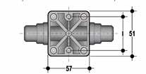 DIMENSIONI d DN PN B max CMDF Valvola a membrana compatta con attacchi maschio per