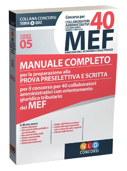 Concorso 230 MEF collaboratori amministrativi con orientamento giuridico tributario Ministero dell Economia Pubbl. diario prova presel. G.U.