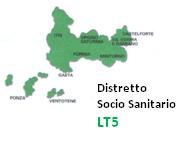 Il Sovrambito LT4 + LT5, che comprende i Comuni del Distretto Socio Sanitario LT4 (Campodimele, Fondi, Lenola, Monte San Biagio, San Felice Circeo, Sperlonga e Terracina) ed i Comuni del