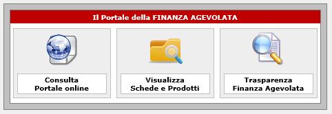 Il Portale della Finanza agevolata Sulla Home Page del nostro sito aziendale (www.garanziafidi.