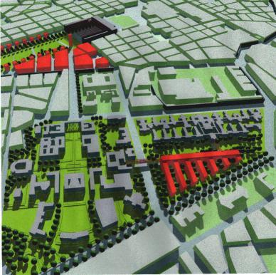 1997 Progetto di urbanizzazione e piano particolareggiato dell area compresa tra la Wolbeckerstr.