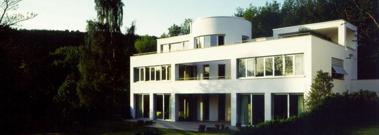 Pfeiffer- Ellermann. Lüdinghausen / Berlino. 1995-97 Luxus Villa in Frankfur am Main.