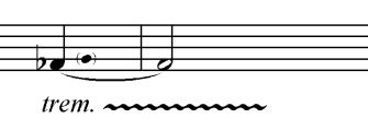 Castiglioni, Consonante S. Bussotti, Fragmentations pour un jouer des Harpe L. Berio, Sincronie W. Szalonek, Les Sons frullato in rapport alla lunghezza dell linea orizzontale F.