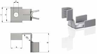 Terminale per Batteria Terminal for Battery Codice Sezione Cavo Spessore Materiale