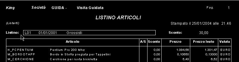 stampa) e rese aderenti alle esigenze dell utente. Per tutte le stampe di seguito descritte: Con Conferma si visualizza l anteprima di stampa, con Esci si annulla il processo.