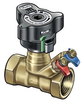 Il prodotto Ventilconvettori Per la verifica della portata. Funzione di chiusura per manutenzione/ riparazione. Impianto monotubo Per il bilanciamento.