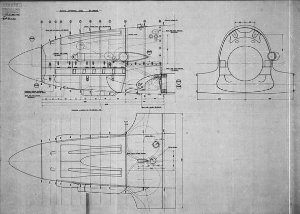 Studio della capottatura Componenti muso dell aereo: cofano