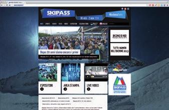 SKIPASS IN NUMERI 20 18 78.865 visitatori tutti i numeri dell edizione 2017 (durata 3 giorni anzichè 4) 20.000 metri quadratidi di superficie espositiva 250 espositori 100 atleti FISI 2.