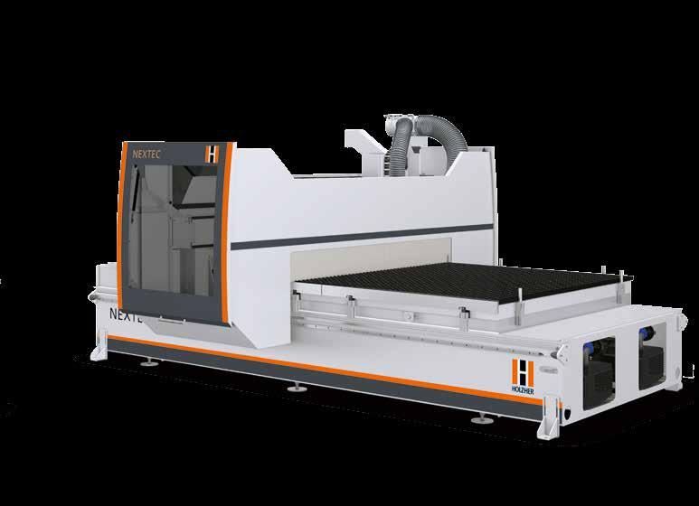 NEXTEC la rivoluzione per la vostra falegnameria La nuova serie CNC NEXTEC di HOLZ-HER rivoluziona la modalità di lavoro nelle