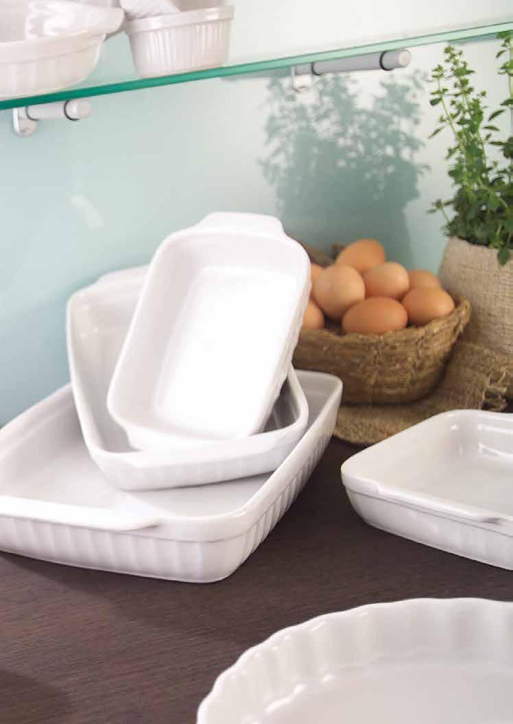 112 Pirofile in ceramica Ceramic bakeware 114 Ceramica