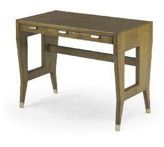 legno di noce, formica, ottone cm 70x90x50 bibliografia: Edilizia moderna n 52, 1954 A WRiTiNg desk by