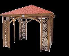 COD. 871396 Gazebo ottagonale Gazebo ottagonale allungato 3.192,00 3.474,00 COD.