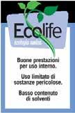 vernicianti. Con queste politiche possiamo oggi dichiarare il recupero totale dei materiali di risulta differenziando la raccolta di cartone, acciaio, plastica e vetro.