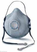 La speciale valvola riduce l umidità e il calore all interno del respiratore, per un comfort ottimale dell utilizzatore.