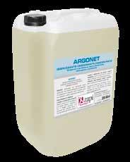 ARGONET IGIENIZZANTE, SGRASSANTE Detergente ad elevata concentrazione per la rimozione di sporco organico e di origine grassa.