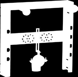 Required only to fix the hight from the floor depending on the type of sanitary. Din load test 250 kg. 10 years warranty. Suitable with wall hung sanitaries.