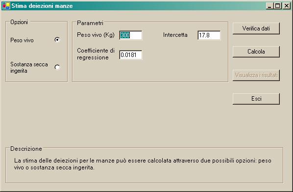 Modulo zootecnico SIPEAA-strumenti- equazioni MANZE e VITELLI- (Nennich et al.