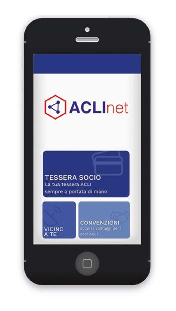 8 Per facilitare i contatti con l organizzazione delle Acli trentine è stata creata un applicazione, scaricabile gratuitamente sul proprio smartphone da AppStore e Google Play, mediante la quale è