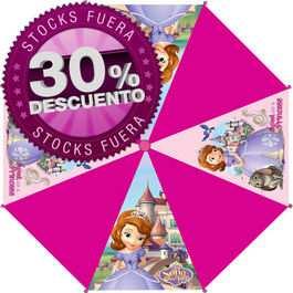 5203199034497 pack12princesa Sofia Automatic Umbrella 46