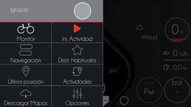 ATOM X E-BIKES 1 21 Navigation Calls User App User App User App Motor setting