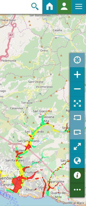 Mobile Aumenta lo Zoom Diminuisci lo Zoom Passa a schermo intero Torna indietro Vai avanti Zoom alla massima estensione Attiva la modalità 3D