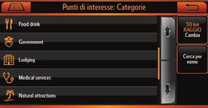 Nella pagina delle informazioni sul punto del cursore, premere il pulsante "Aggiungi ai preferiti". o 1.