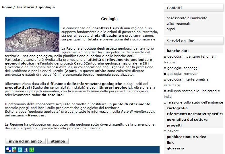 Tra i servizi on line sulla destra, nell elenco delle