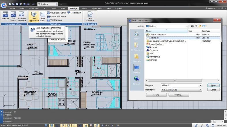 Applicativi GstarCAD supporta tutti i principali ambienti di programmazione CAD e ti permette quindi di utilizzare gli applicativi