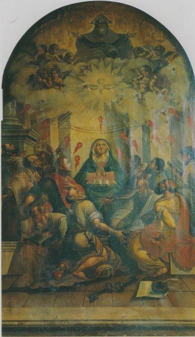 Gaspare Diziani, Bogorodica od Ružarija sa svetim Dominikom