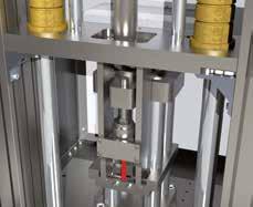 interface > Test management via software > High security due to the blocking system of the doors activated when the test starts > Pneumatic system for the release of the drop weight > Automated