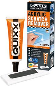 QUIXX, PAINT SCRATCH REMOVER Removes scratches quickly and reliably from
