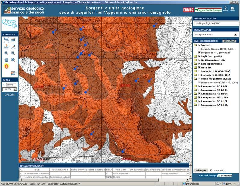 geologiche sede di acquiferi nell