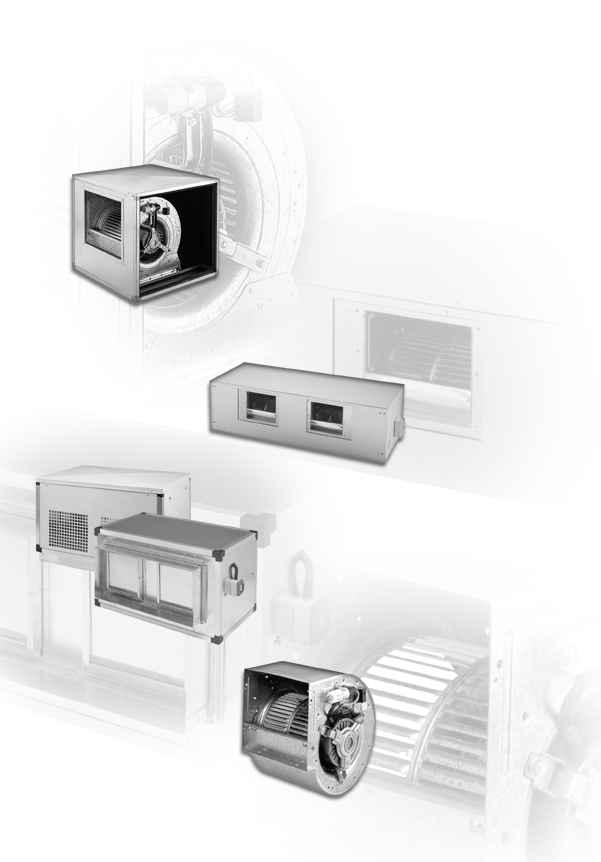 Ventilatori cassonati centrifughi e doppia aspirazione direttamente accoppiati Direct drive double inlet box fans BOX-D pag. 1.