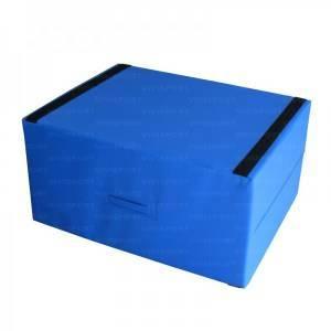 Art. n 2401 Plyo Box 90x70x30h. cm. Art. n 2402 Plyo Box 90x70x45h. cm. Art. n 2403 Plyo Box 90x70x60h. cm. Art. n 6515 Cubo propriocettivo misura 40x40x40 cm.