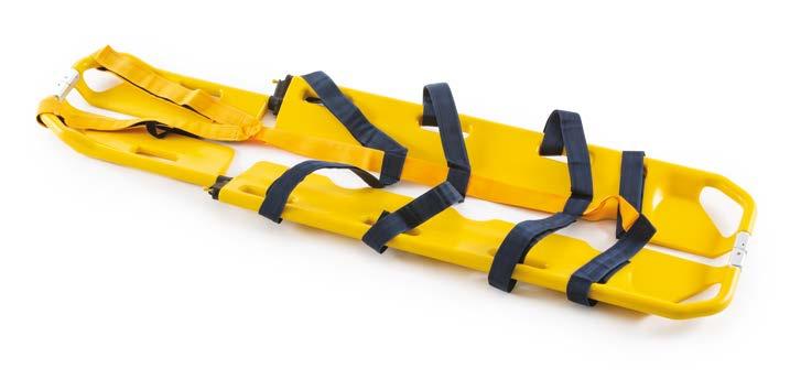 The alloy rescue stretcher LG BAR-SPINE is made of polyethylene material, seamless, durable, non-pollution, allow X-ray. It can be used together with head immobilizer. It is equipped by 3 pcs belts.