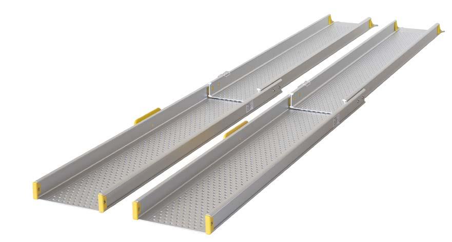 AG 107 SEDIE DI EVACUAZIONE E RAMPe - Stair stretchers and ramps Borsone per AG 107 (optional) Bag for AG 107 (optional) AG 107 - Rampe telescopiche AG 107 - Telescopic ramps Rampe dotate di grande