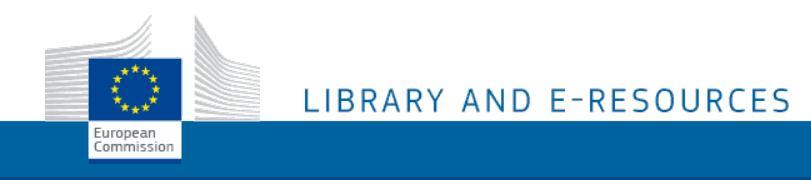 Find-eR Consente la ricerca in un'unica interfaccia nelle collezioni delle Biblioteche della CE, oltre a milioni di full-text di riviste on-line e di libri elettronici