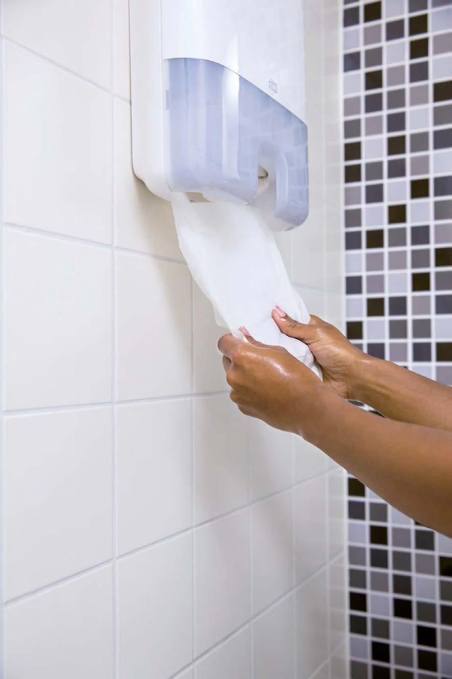 Area bagno Tork Xpress Asciugamani intercalati (H2) Il nostro dispenser di asciugamani intercalati è