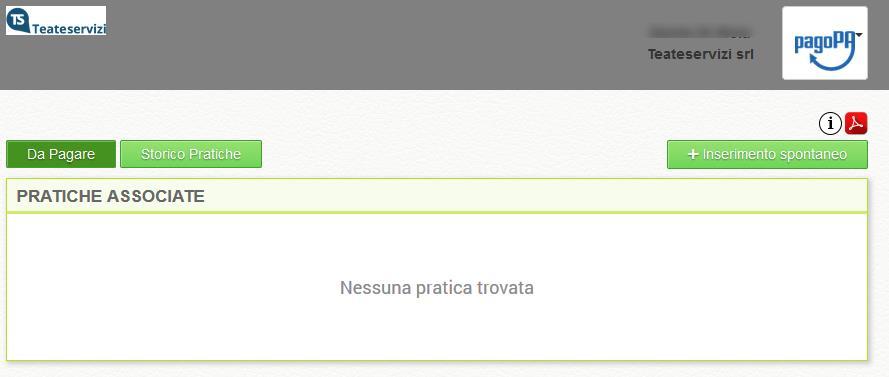 3. UTILIZZO DEL PORTALE PAGOPA Fare clic sul bottone Torna a pmportal. Successivamente fare clic su Login e inserire le credenziali appena create, ossia Username (email) e Password.