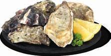 Le ostriche Pregiate e deliziose sono un must per ogni buongustaio. Certificate ASC. Francia al banco pescheria, al pezzo 1.
