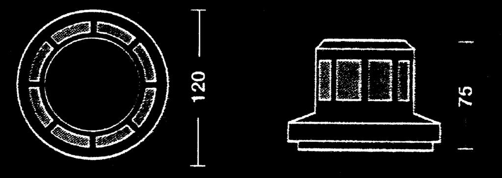 di collegamento: Pressacavo M16 Marchio di conformità: CE VARIANTI: gas rilevato : Metano gas rilevato : GPL Combustible gas DETECTORS Gas detector certified under the requirements of Directive